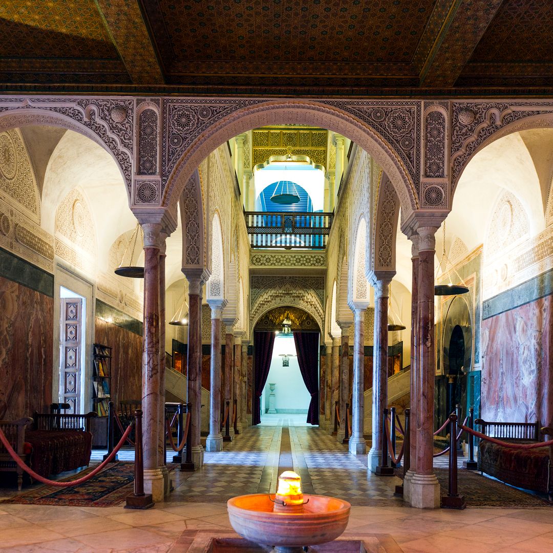 Palacio Ennejma Ezzahra, Sidi Bou Said, Túnez