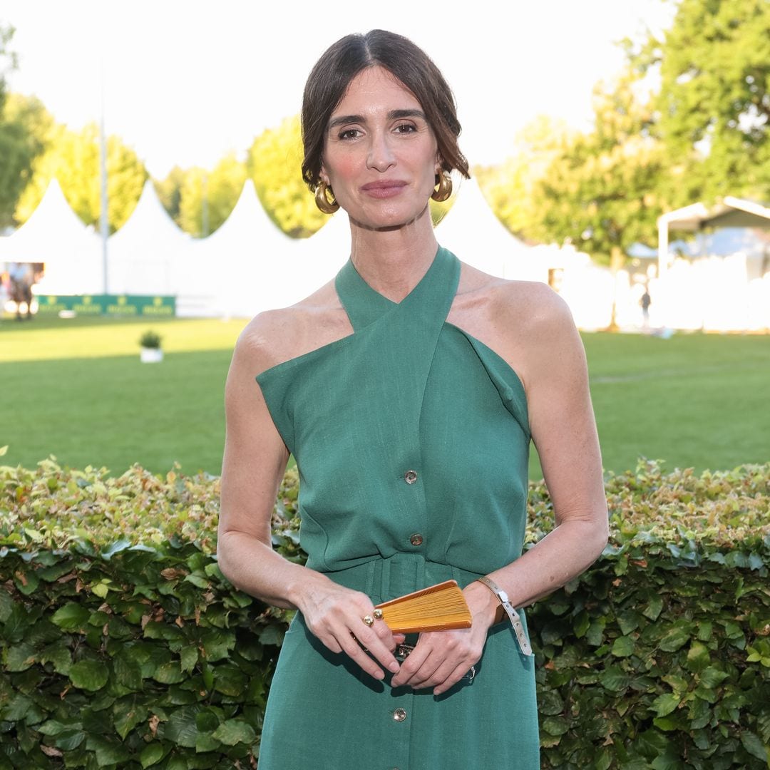 Paz Vega, tras los pasos de Manuela Villena con su vestido de perfecta invitada de Inés Domecq