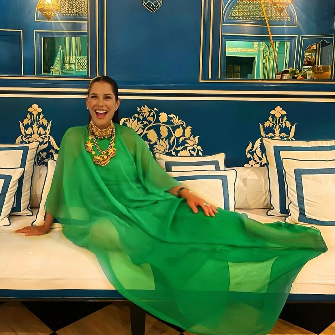 Martha Debayle hace realidad su sueño de celebrar sus 58 años en la India