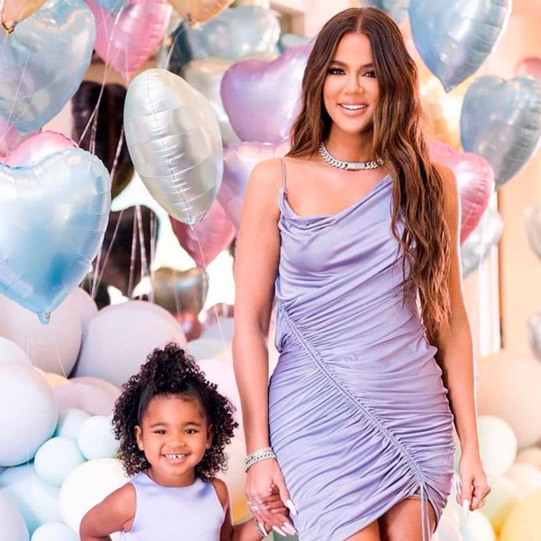 El clan Kardashian celebra los tres años de True con una espectacular fiesta 'sueño pastel'