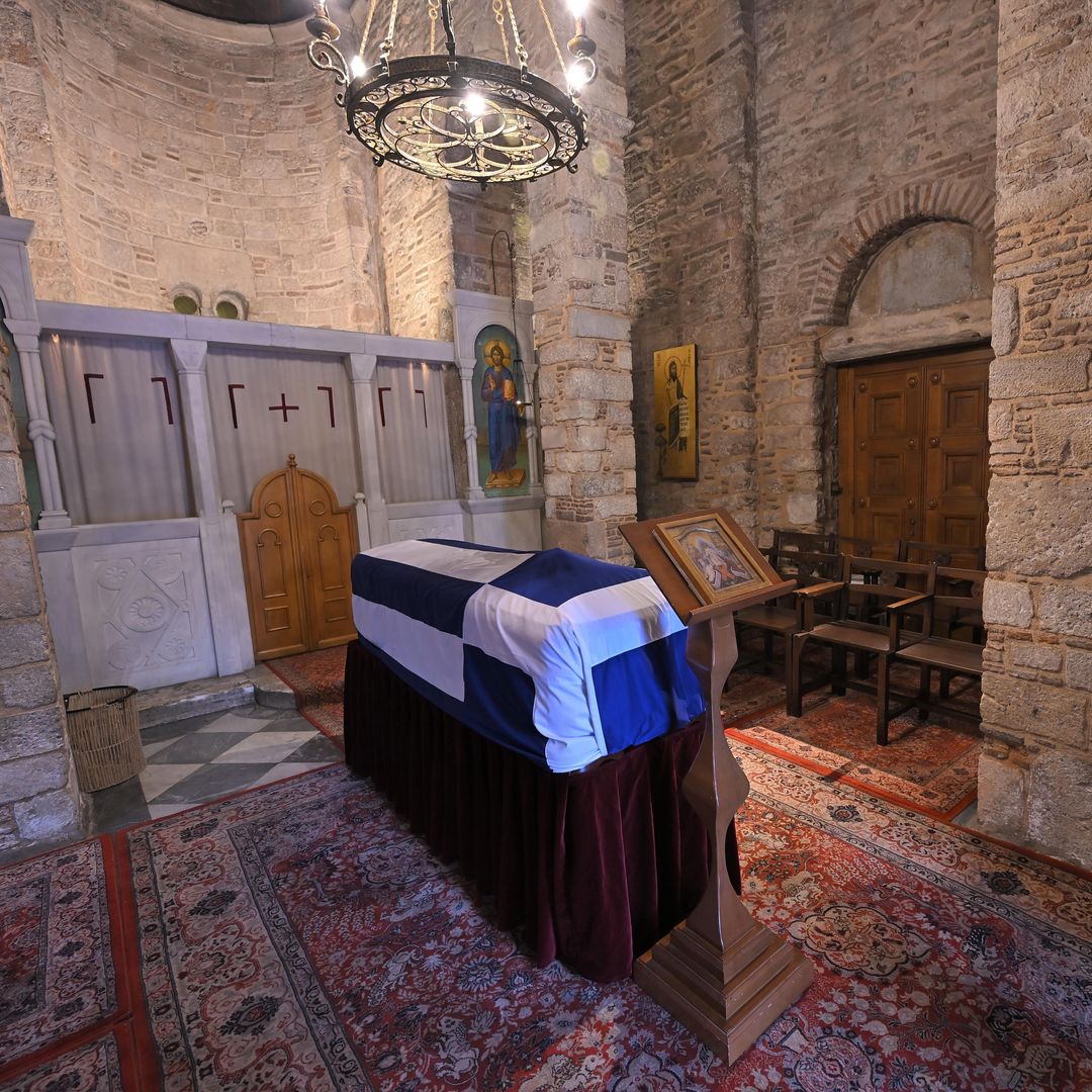 El féretro de Irene de Grecia ya está en Atenas para ser velado antes de su funeral