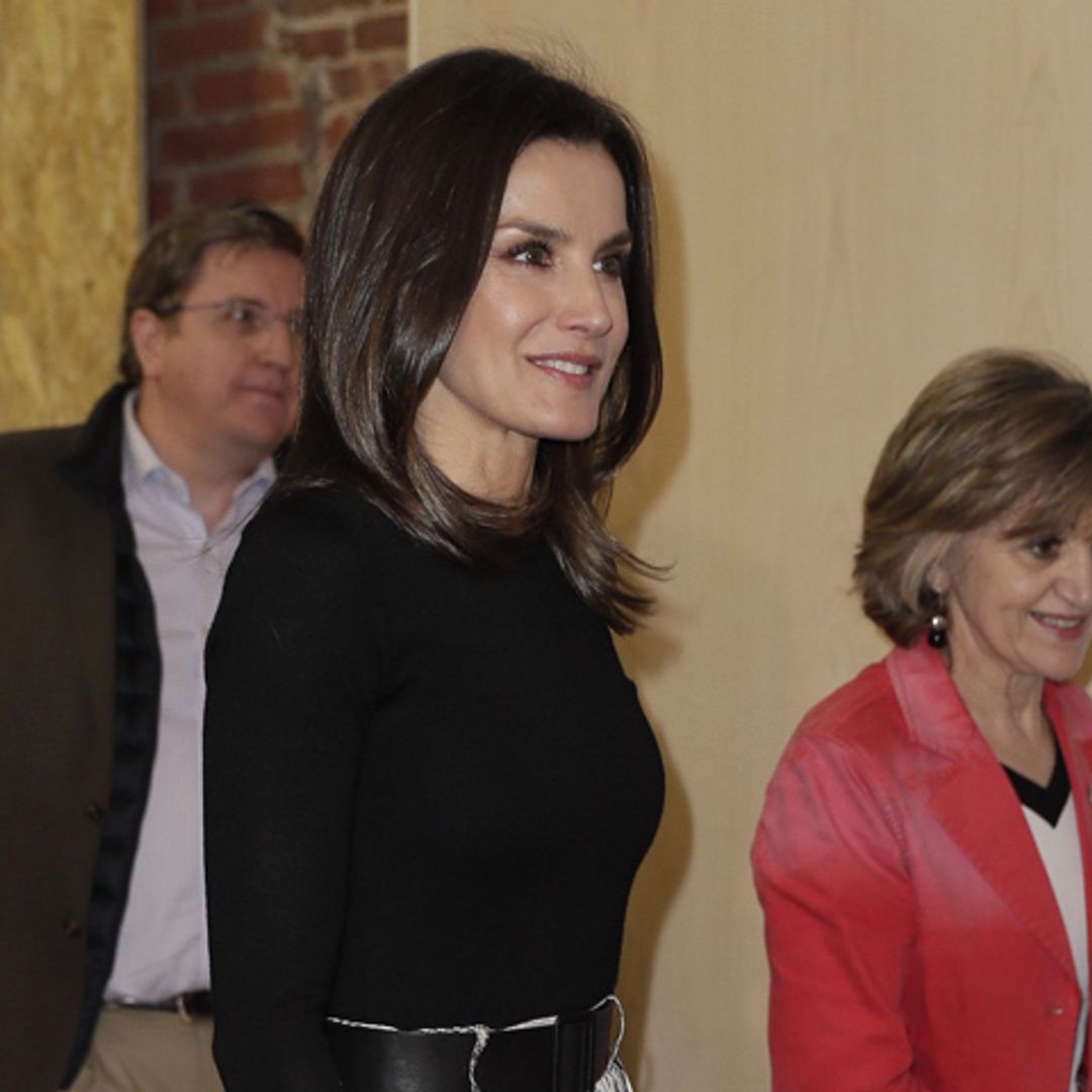 Doña Letizia 'se informa' y apoya el lanzamiento del último proyecto de Google