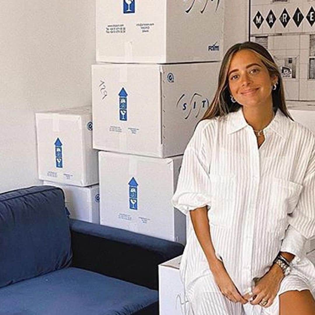 De mudanza y a punto de ser mamá: Maria F. Rubíes comienza una nueva etapa