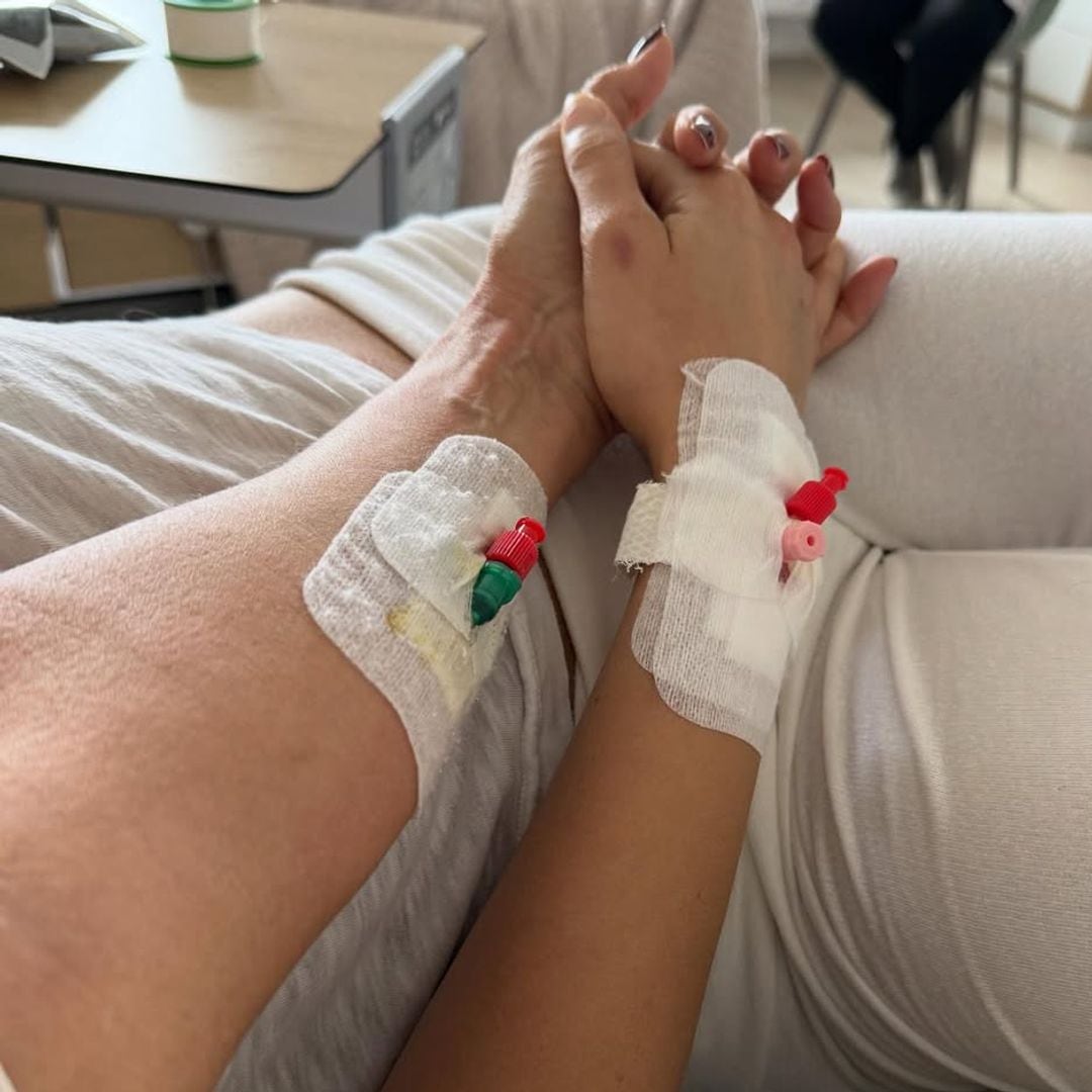 Las duras fotos de Bella Hadid en el hospital
