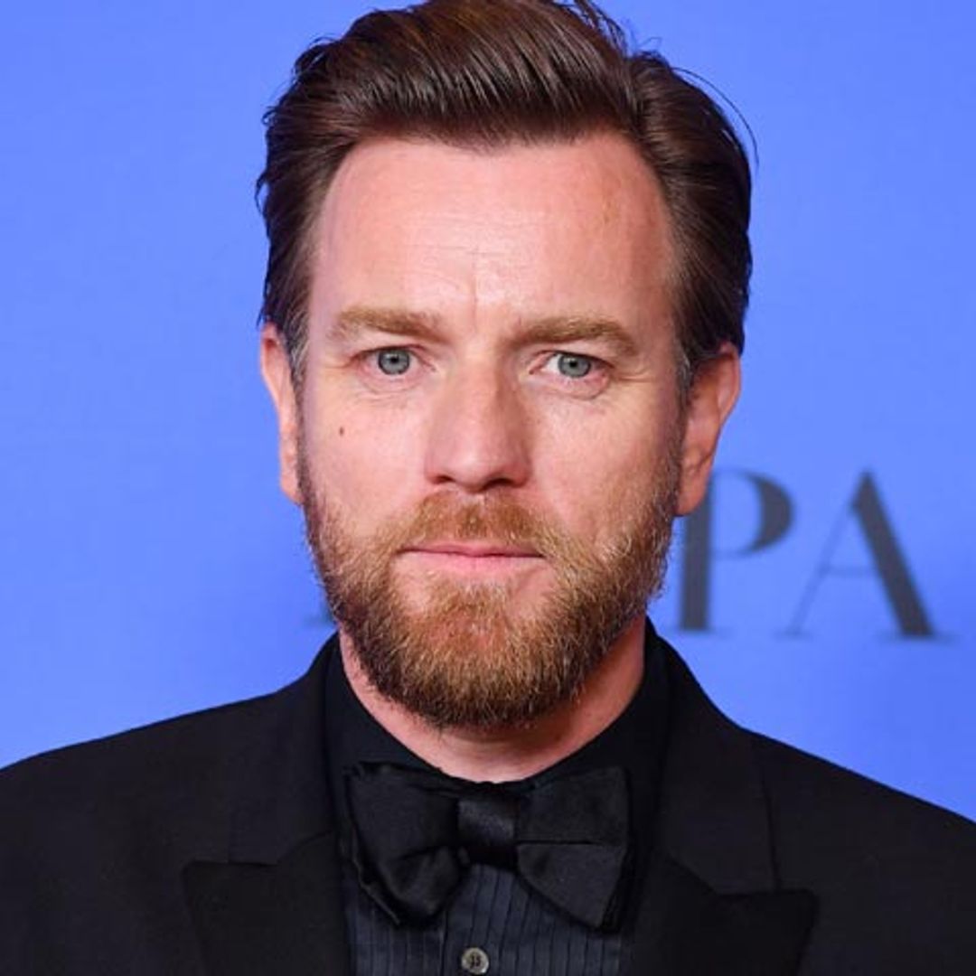 Ewan McGregor provoca un gran revuelo en las redes al agradecer a su exmujer y su novia el premio de los Globo de Oro