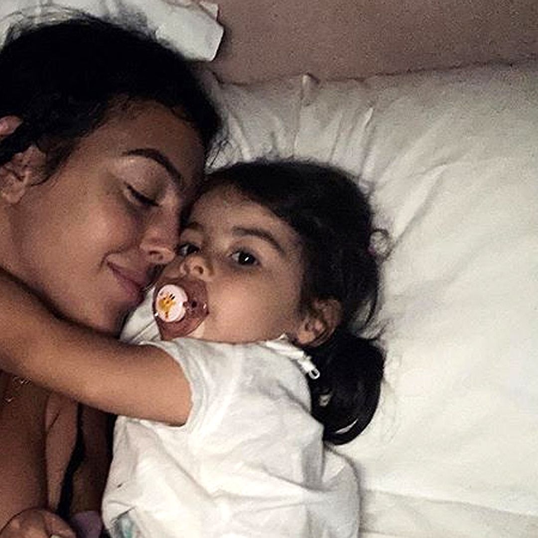 Georgina Rodríguez revela el tierno capricho de su pequeña cuando papá no está en casa