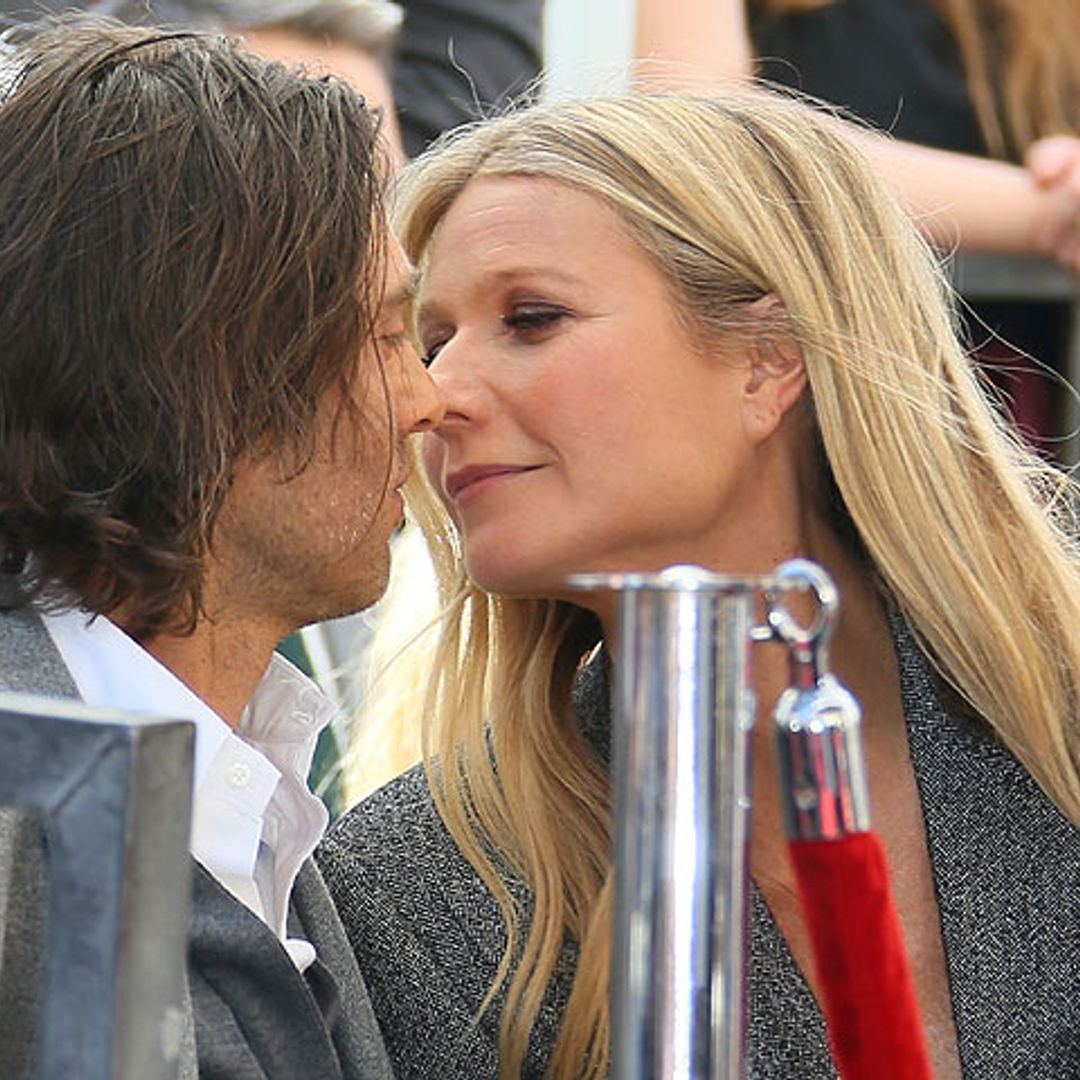 El beso más esperado de Gwyneth Paltrow y Brad Falchuk como marido y mujer