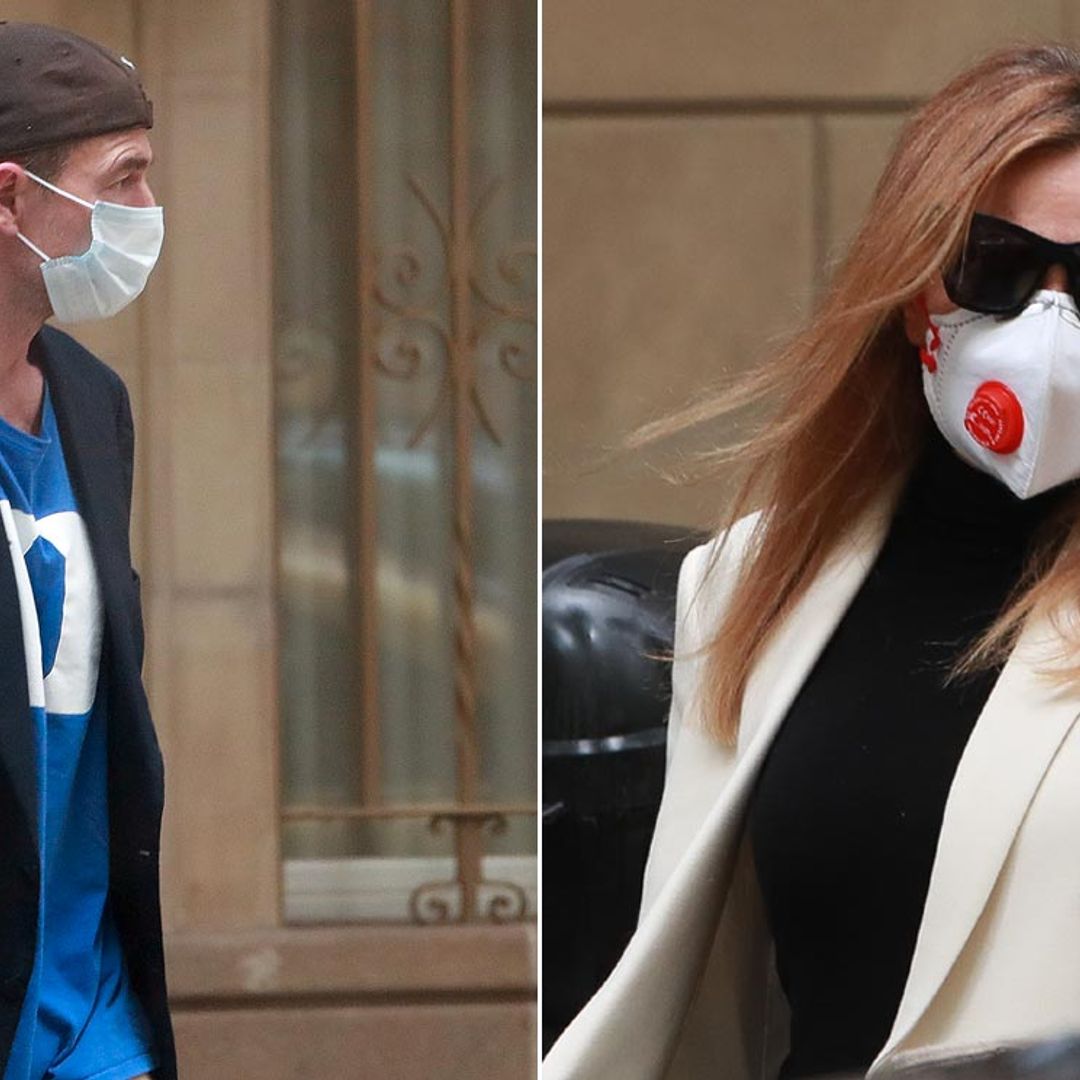 Primeras imágenes de Ana Obregón y Alessandro Lequio tras el fallecimiento de su hijo Álex