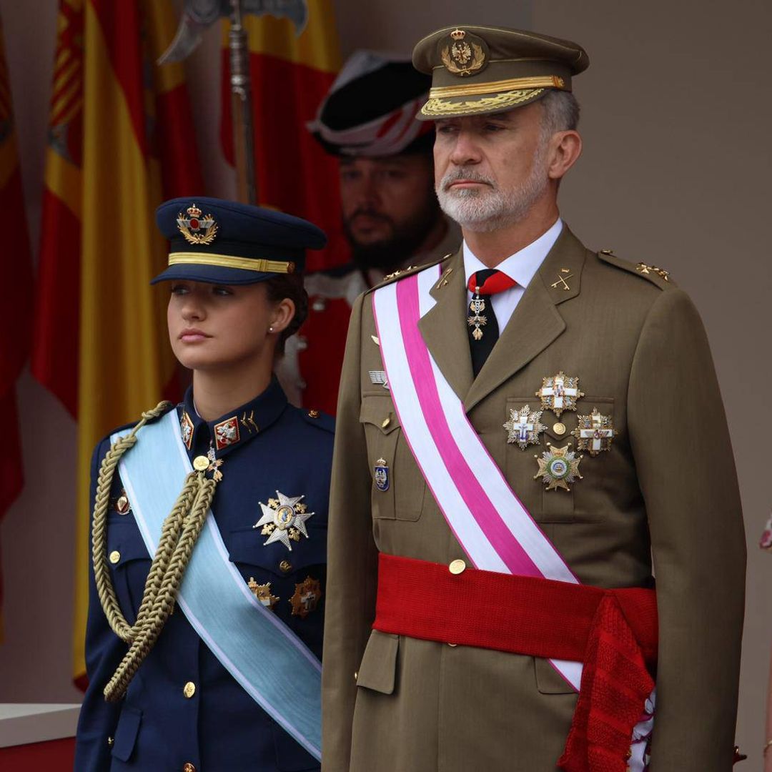 Histórico debut de Leonor en el Día de las Fuerzas Armadas, con un desafortunado incidente y una cancelación de última hora