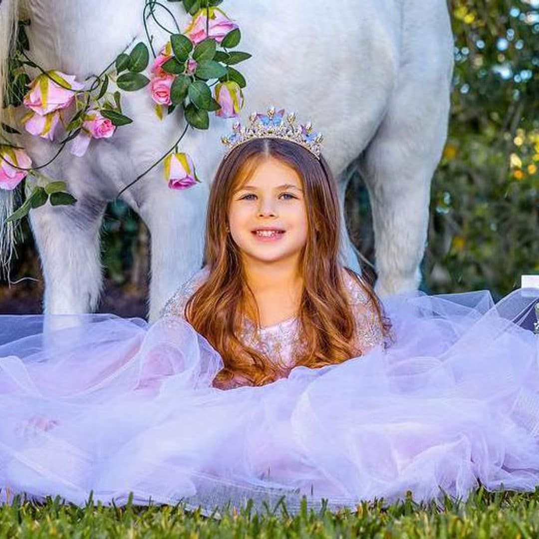Luna, la hija de Ximena Duque, celebra sus cinco años ¡como toda una princesa!