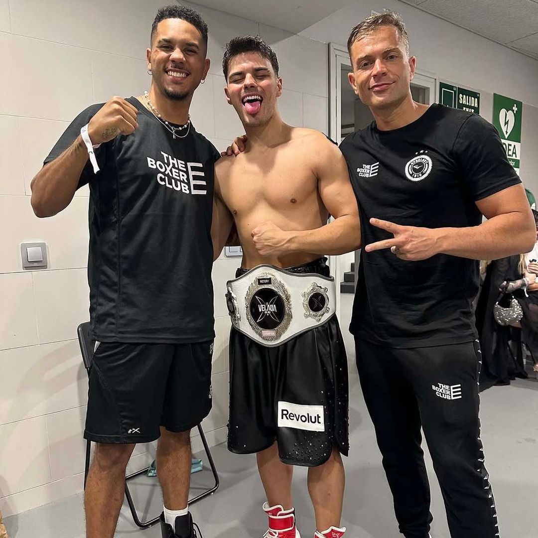Tras ganar el cinturón