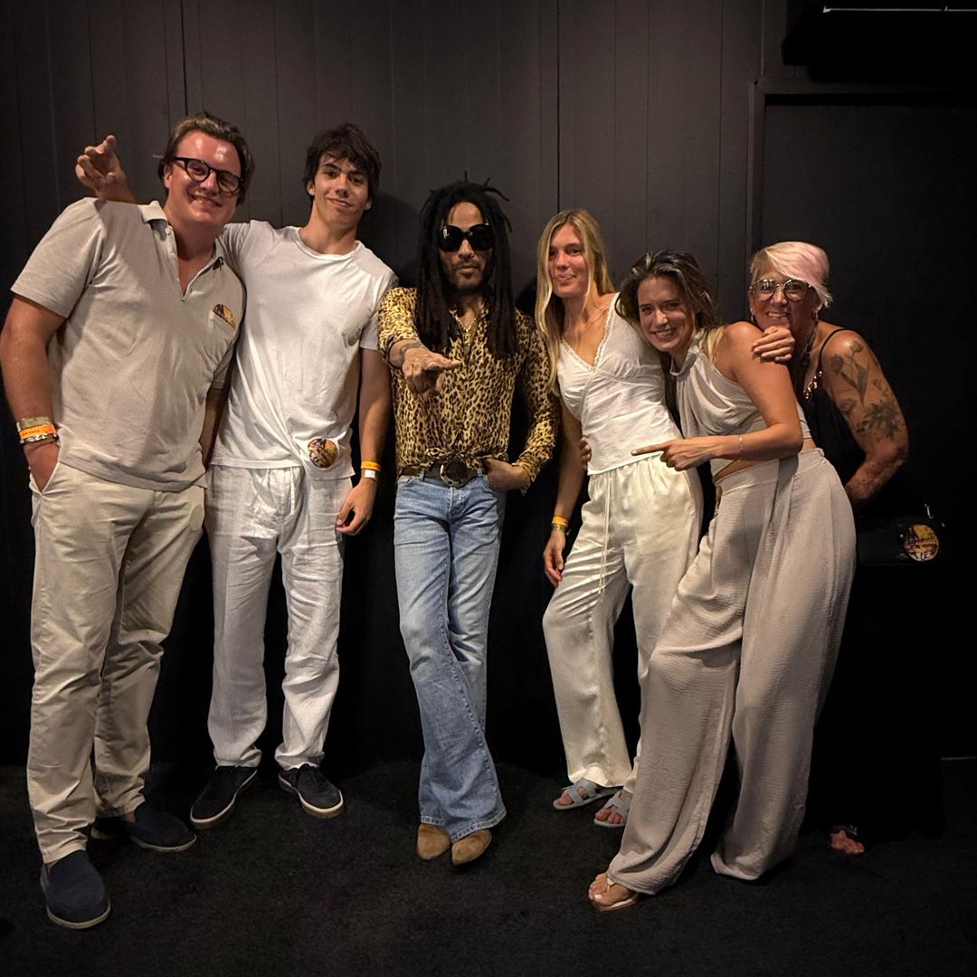 Cristina y Guillermo, los hijos más desconocidos de Julio Iglesias, sorprenden en el concierto de Lenny Kravitz en Marbella