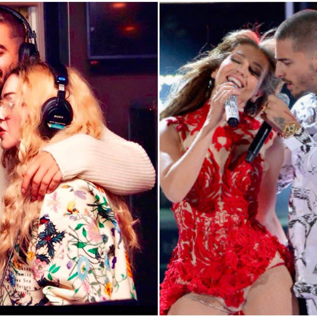 Maluma y sus mejores duetos musicales... ¿el que hará con Madonna será uno de ellos?