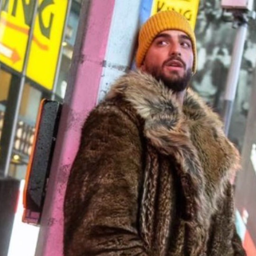 Maluma y sus divertidos looks con los que llegó a la New York Fashion Week