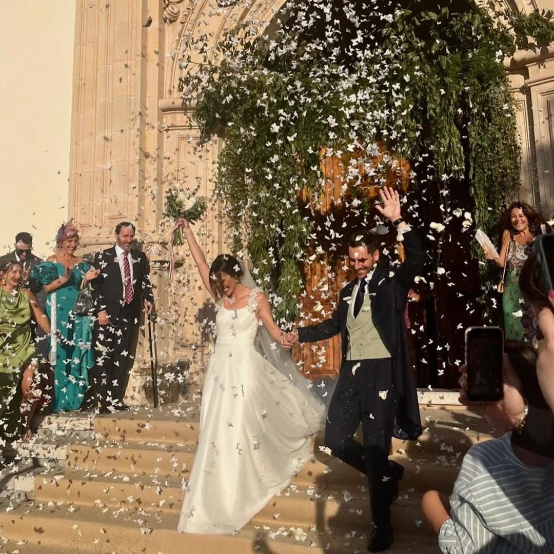 Así ha sido la boda de la periodista deportiva Sandra Díaz Arcas
