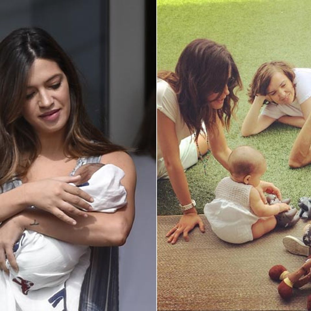 Las amigas de Sara Carbonero conocen al pequeño Lucas