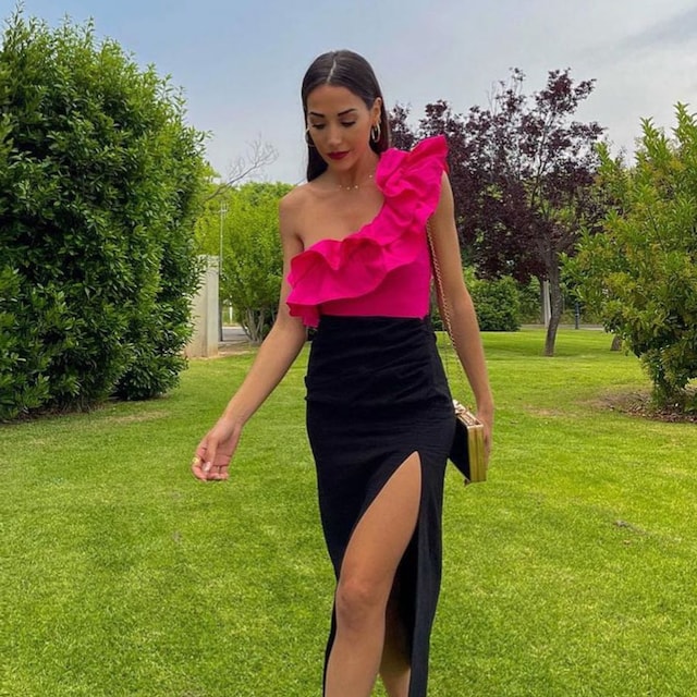 falda pareo zara