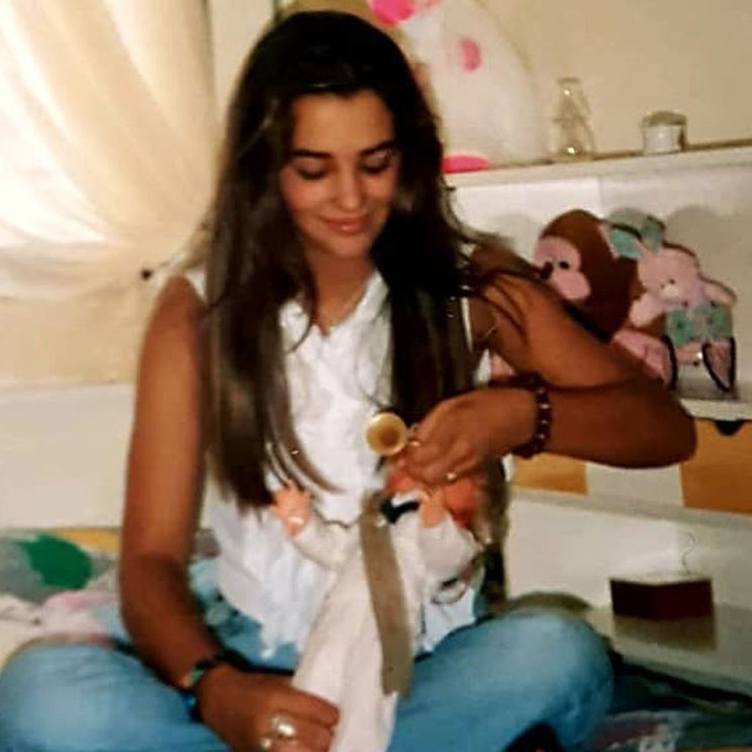 Su habitación de niña, el regalo del ratoncito Pérez que aún conserva.... Paula Echevarría revive su adolescencia
