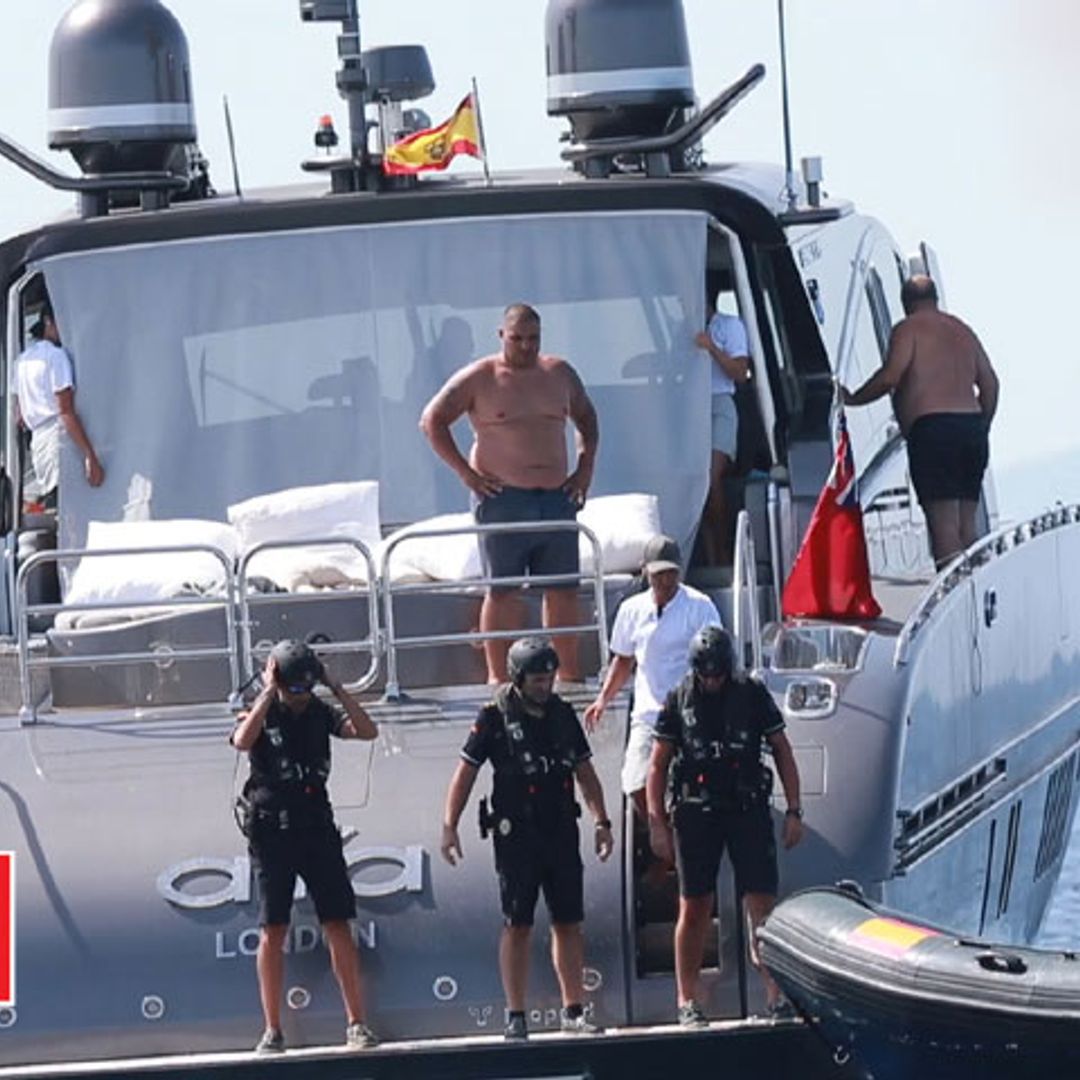 Vídeo EXCLUSIVO: El impactante momento en el que agentes de la Agencia Tributaria llegan al barco en el que está Cristiano Ronaldo