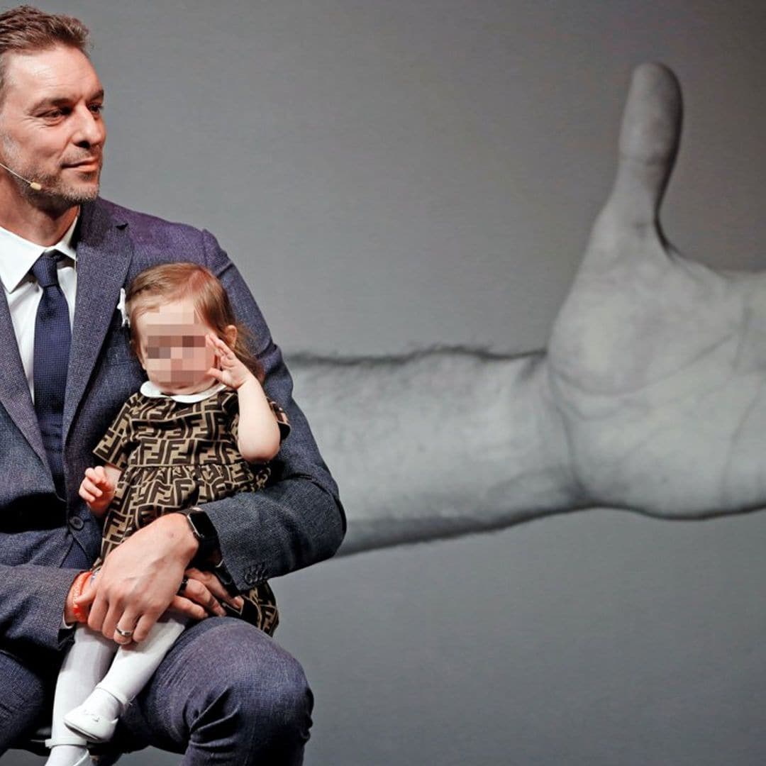 Pau Gasol anuncia, entre lágrimas, su retirada del baloncesto, con una protagonista de excepción: su hija, Ellie