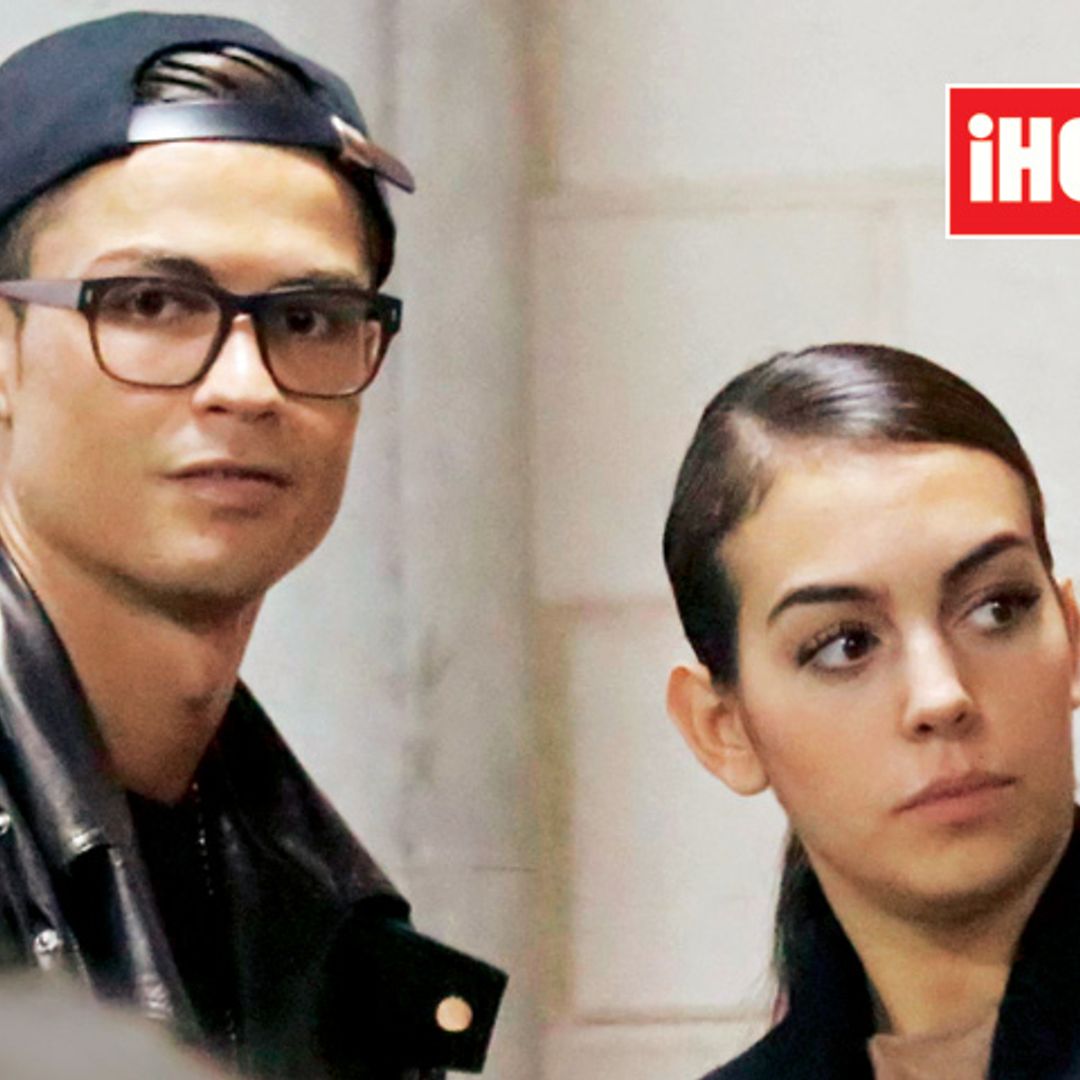 Exclusiva en ¡HOLA!, Cristiano Ronaldo y Georgina, las imágenes más buscadas de la pareja del momento