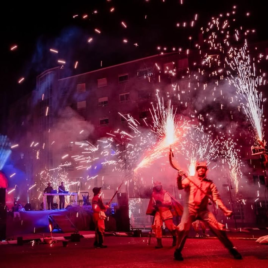 Espectáculos nocturanos en la Feria de Cocentaina