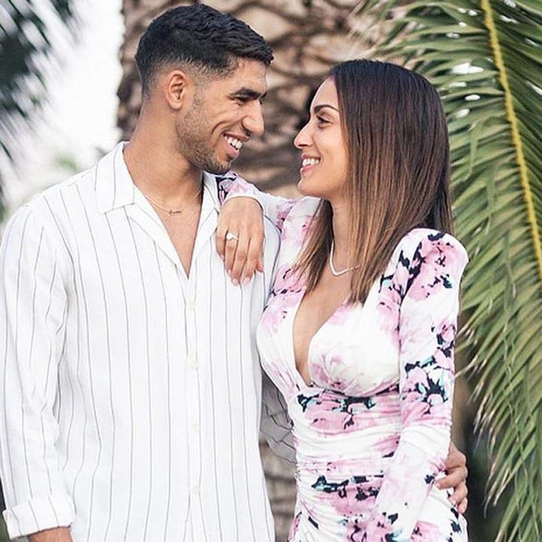 'Feliz cumpleaños Mami', Achraf Hakimi saca su lado más sentimental con Hiba Abouk