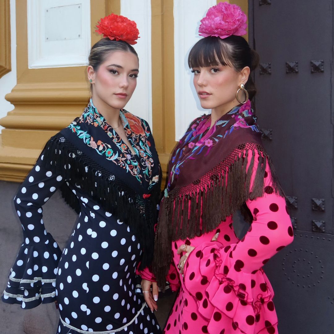 48 horas con Daniela y Martina Meroño en la Feria de Abril: de sus looks de flamenca a sus trucos de maquillaje