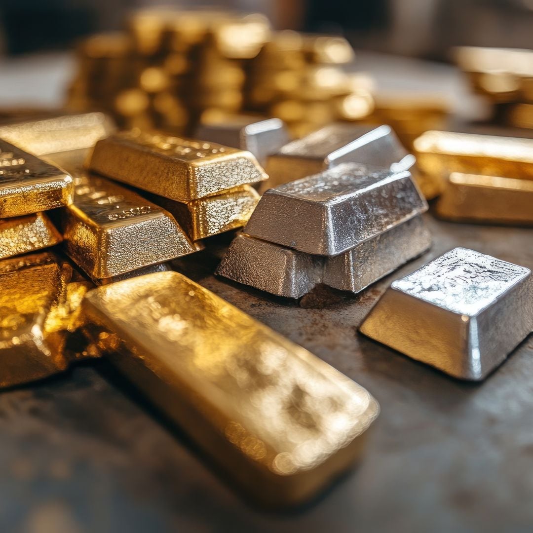 El precio del oro alcanza máximos históricos y le acompañan otros dos metales preciosos