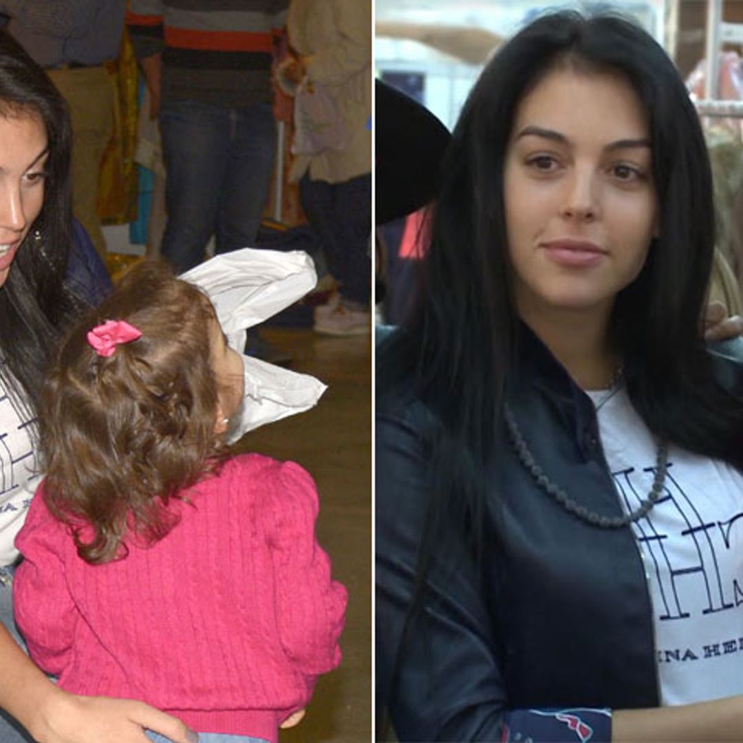 Georgina Rodríguez saca su lado más maternal ¡y los niños la adoran!