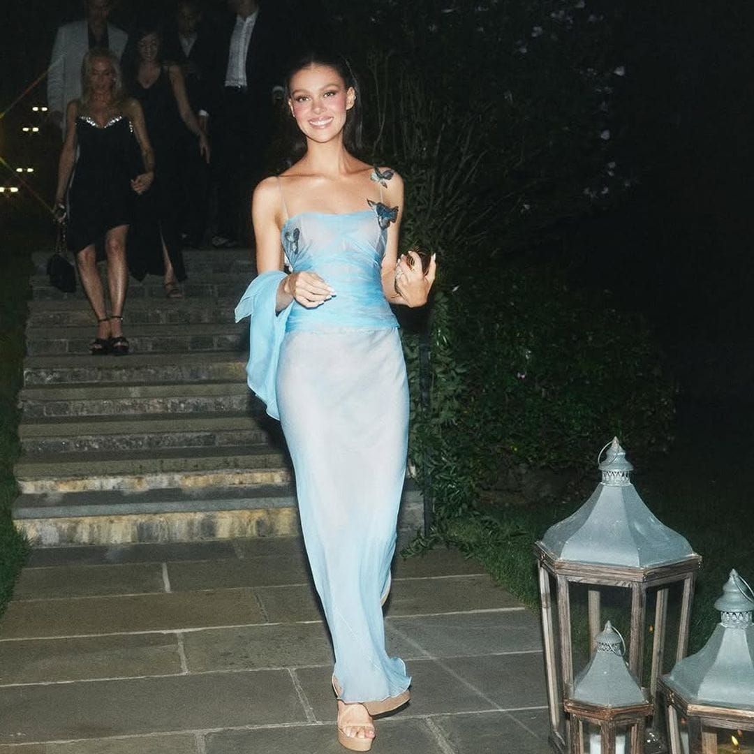 Nicola Peltz en el after-party de su renovación de votos.