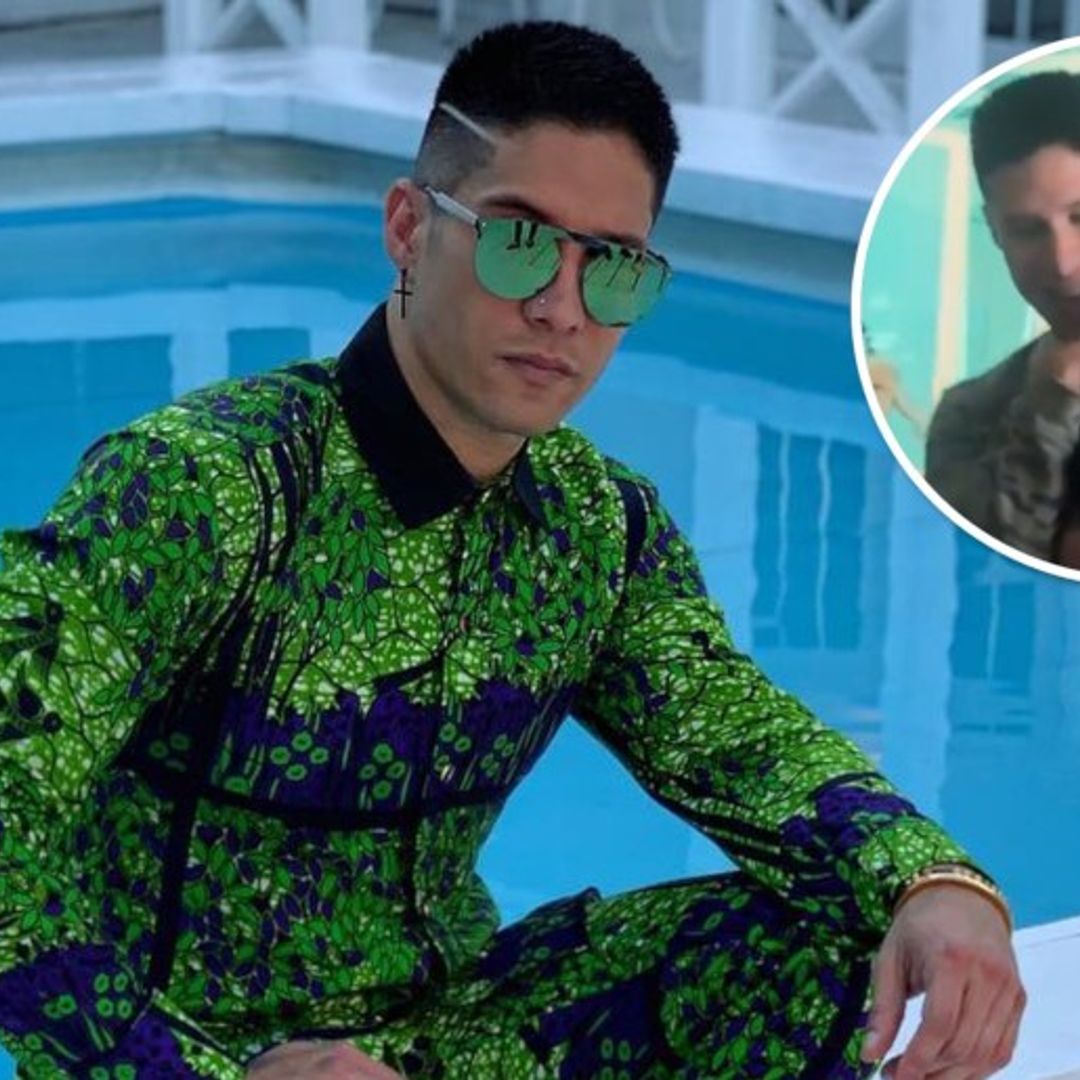 ¡Qué ternura! Chyno Miranda da sus primeras clases de baile a su hijo Lucca