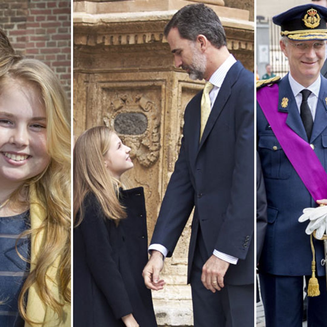 Los reyes van llegando a los 50... y sus princesas se hacen mayores