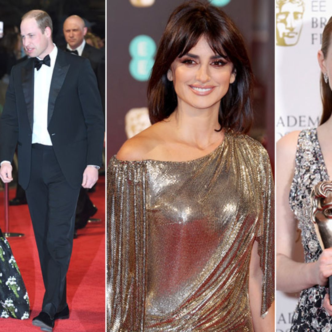 Los Duques de Cambridge, Penélope Cruz, Emma Stone… las estrellas brillan más que nunca en los BAFTA