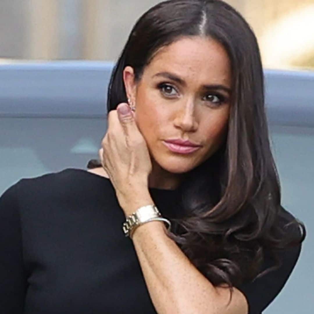 Meghan Markle suspende una aparición en la alfombra roja en señal de luto por el fallecimiento de la Reina
