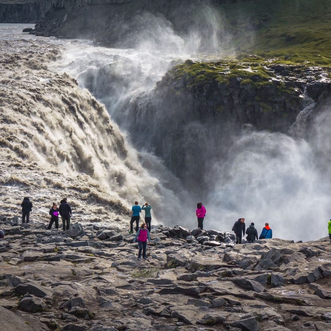 Cascada Dettifoss, Parque Nacional de Vatnajökull, Islandia