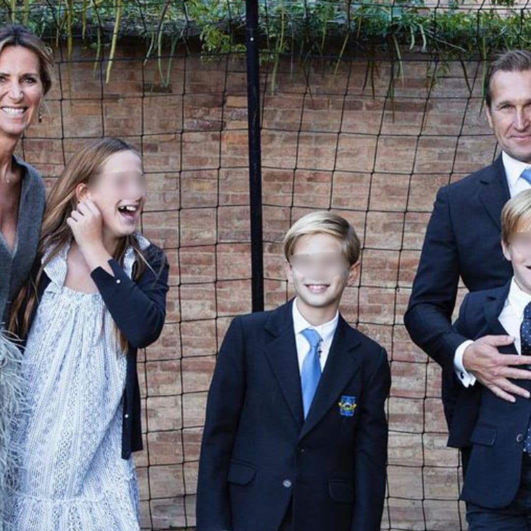 Así es la bonita familia de Alejandra Prat, que acaba de celebrar el 16 aniversario de boda