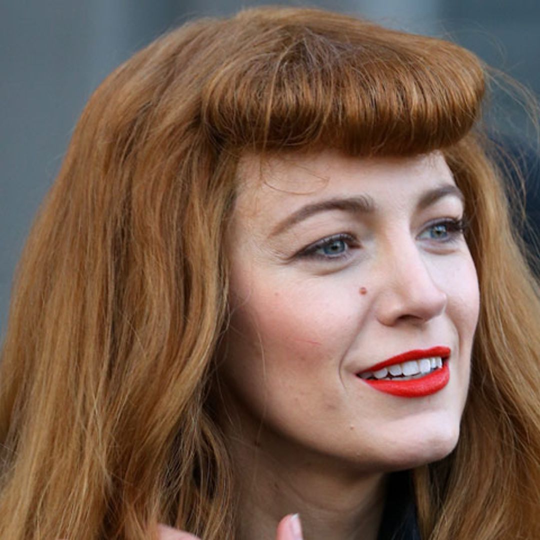 Rubia, morena, ahora pelirroja... Las mil caras de Blake Lively