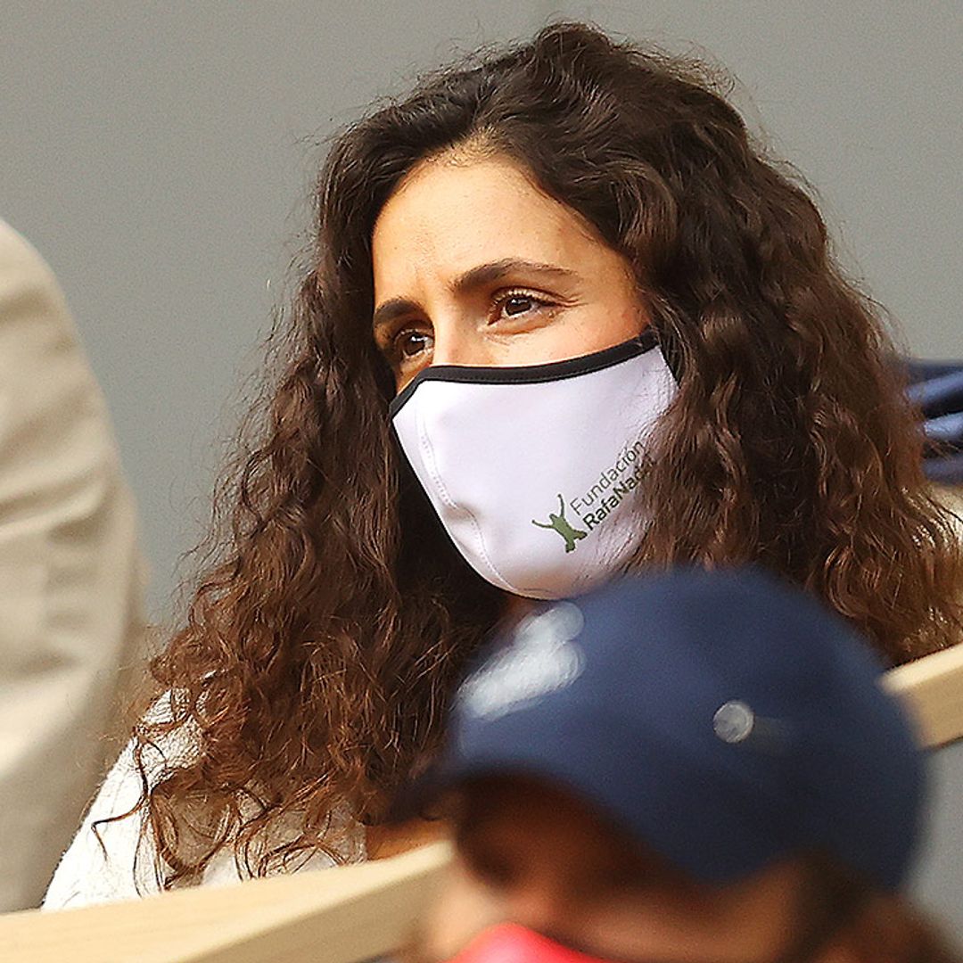 Mery Perelló acompaña a Rafa Nadal en su última victoria en París a pocos días de su aniversario