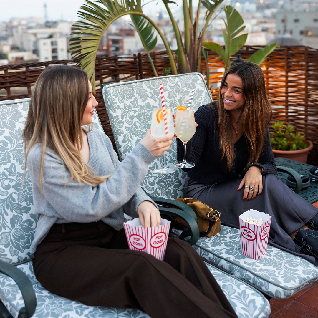 Open Air Rooftop en El Palace Hotel Barcelona, cine de verano