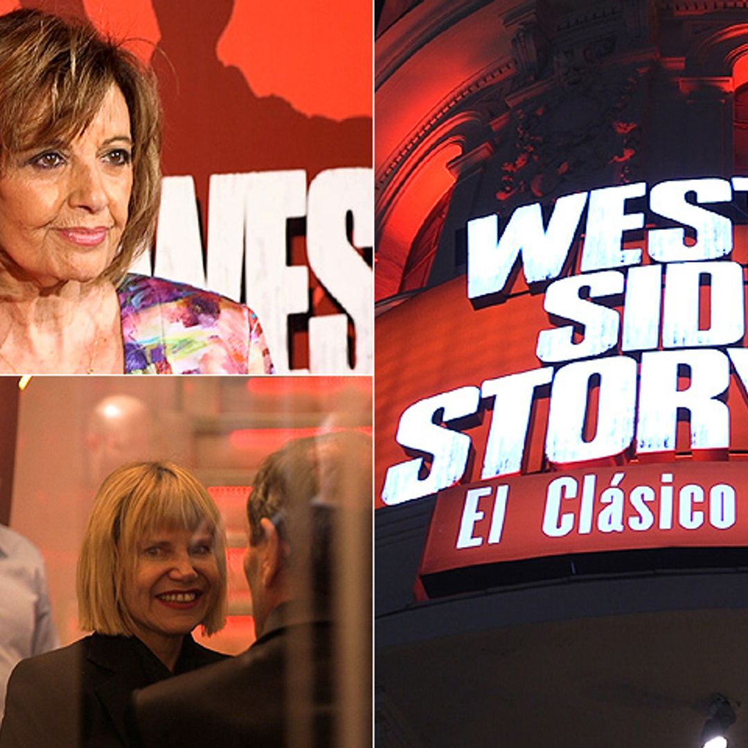 Multitud de rostros conocidos se dan cita en el estreno de 'West Side Story, el Musical'