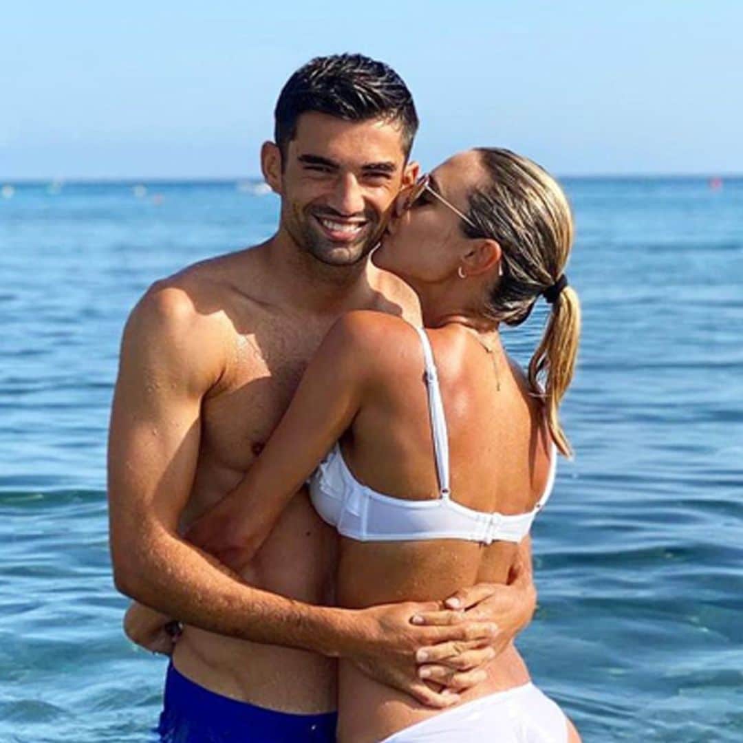 Enzo Zidane y Karen Gonçalves, flamantes papás tras cuatro años de intenso amor