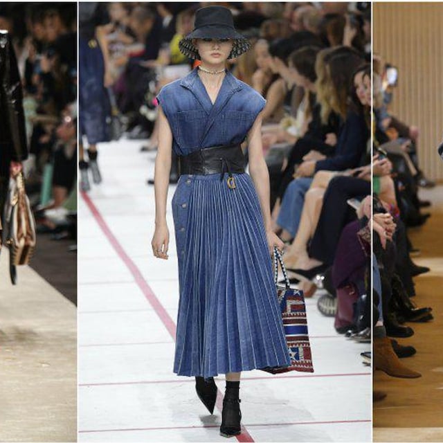 fendi dior altuzarra pleated skirt