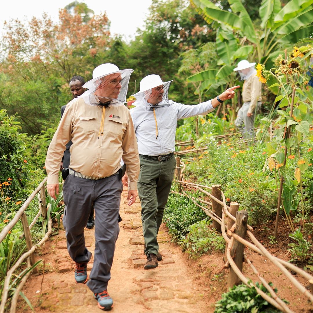 Alberto de Mónaco y su emotivo viaje en solitario a Ruanda, donde la miel se convierte en esperanza