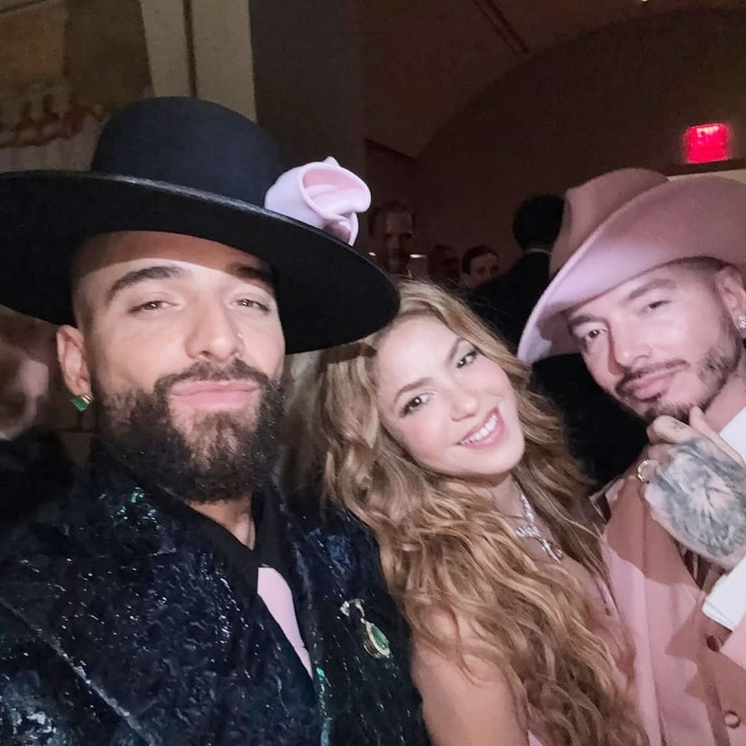 Shakira, la más divertida en la Met Gala con Maluma, J Balvin y Joe Jonas