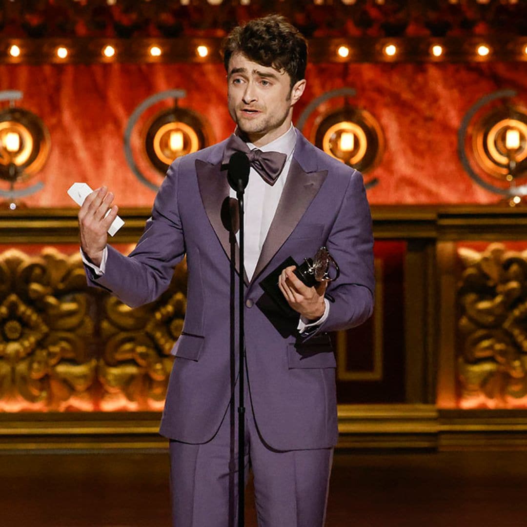 El momento estelar de Daniel Radcliffe (Harry Potter) al declararle su amor a su pareja en plena gala