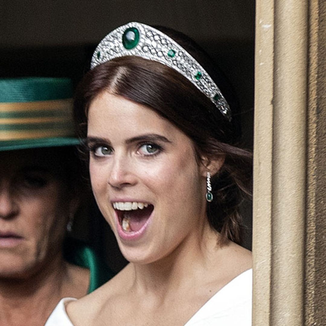 Así se quedó Eugenia de York al ver su espectacular coche (que nada tiene que envidiar al de Harry y Meghan)