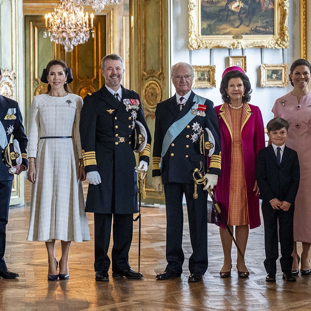 La Familia Real sueca da una calurosa bienvenida a Federico y Mary de Dinamarca en el que es su primer viaje de Estado desde la proclamación
