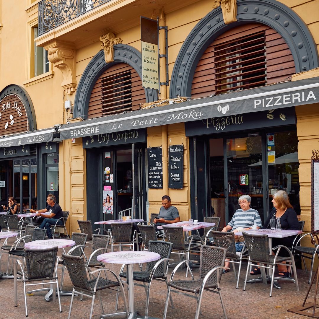 Centro de la ciudad francesa de Perpignan