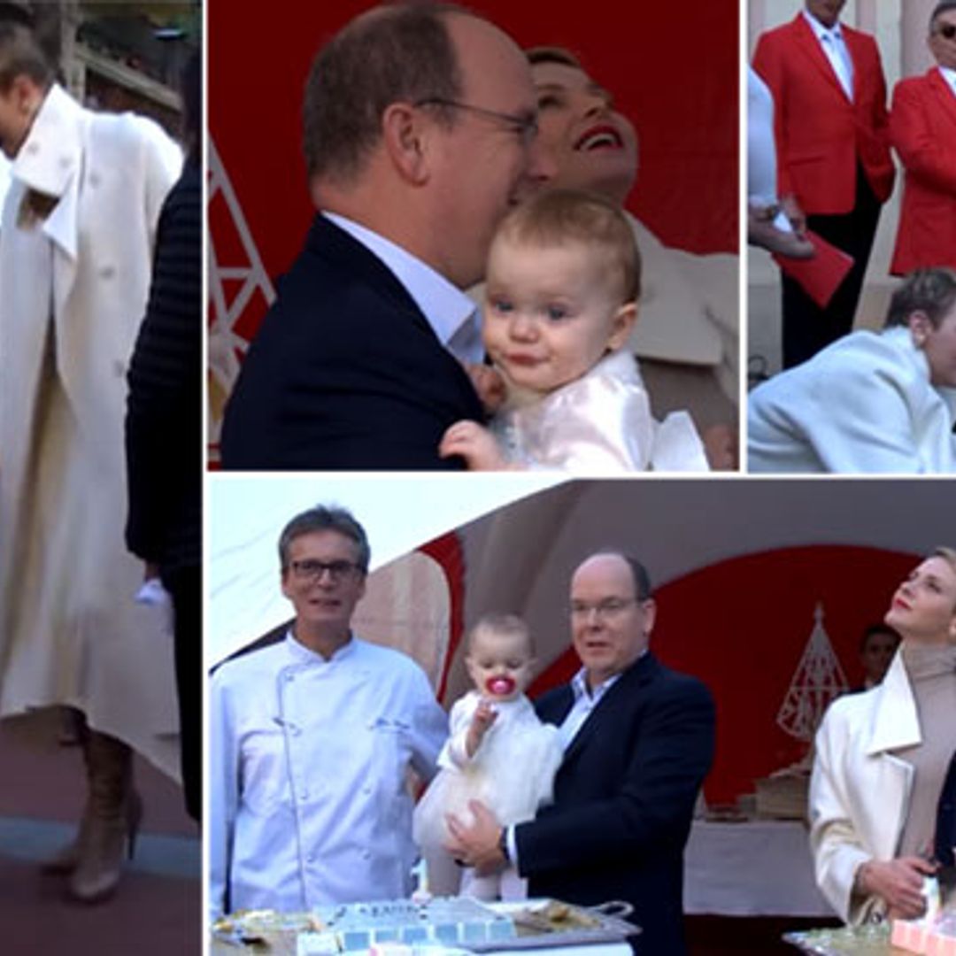 Con paso firme, música y tarta: Jacques y Gabriella de Mónaco celebran su primer cumpleaños